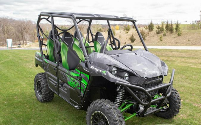 2025 Kawasaki Teryx4 S LE Cypher Camo Gray
