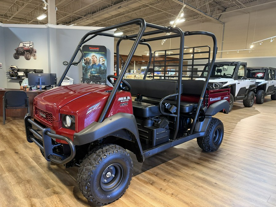 2026 Kawasaki MULE 4010 Trans4x4 Dark Royal Red - 111359