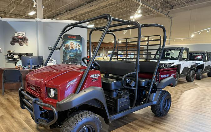 2026 Kawasaki MULE 4010 Trans4x4 Dark Royal Red - 111359