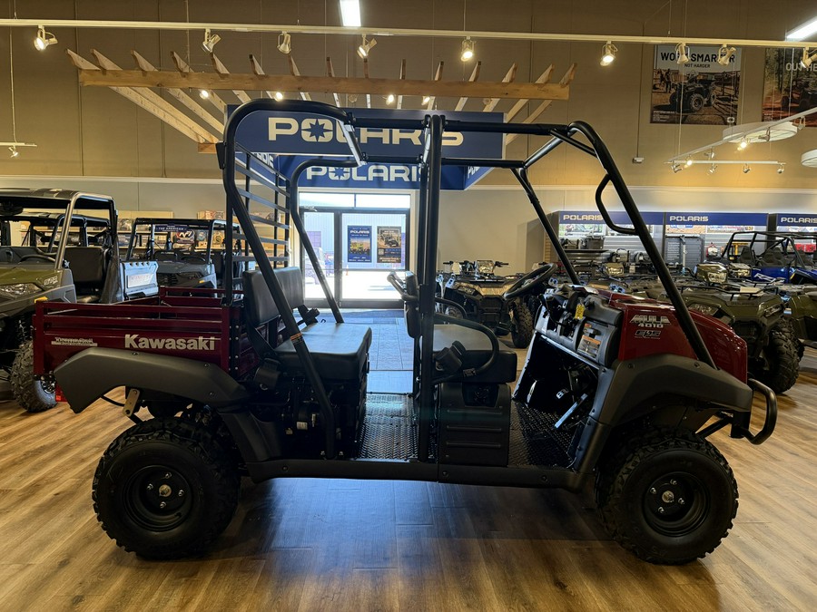 2026 Kawasaki MULE 4010 Trans4x4 Dark Royal Red - 111359
