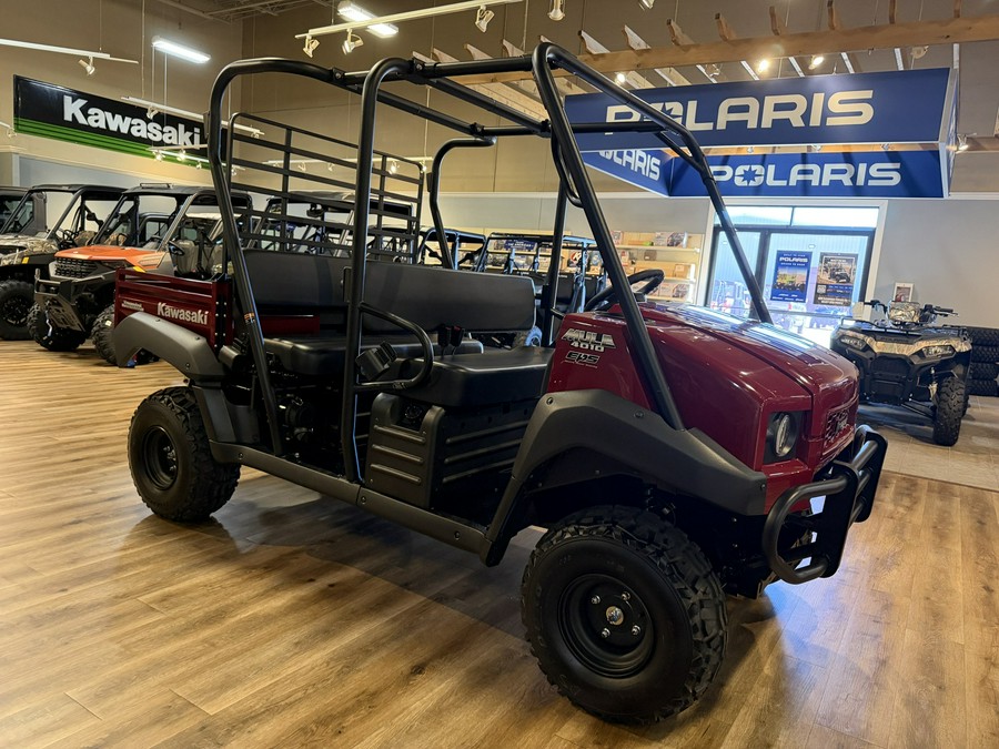 2026 Kawasaki MULE 4010 Trans4x4 Dark Royal Red - 111359