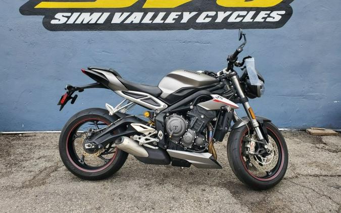 2018 Triumph Street Triple RS Matt Silver Ice