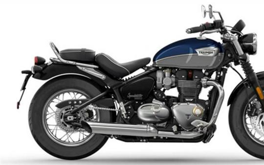 2024 Triumph Bonneville Speedmaster Pacific Blue/Silver Ice