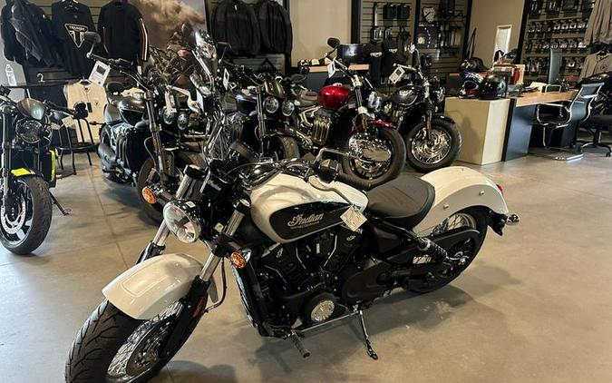 2025 Indian Motorcycle® Scout® Classic Limited +Tech Ghost White Metallic