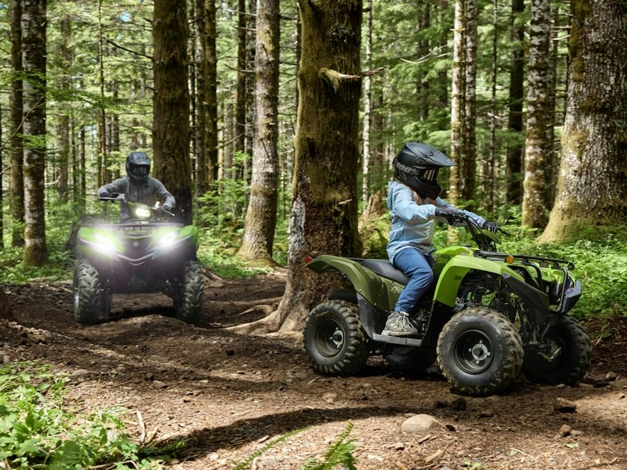 2026 YAMAHA Grizzly 110 Tactical Green / Acid Green - 006130