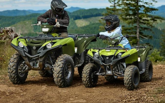 2026 YAMAHA Grizzly 110 Tactical Green / Acid Green - 006130