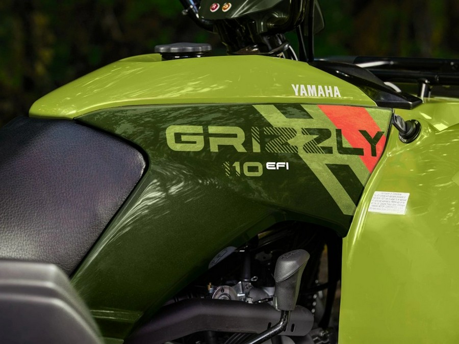 2026 YAMAHA Grizzly 110 Tactical Green / Acid Green - 006130