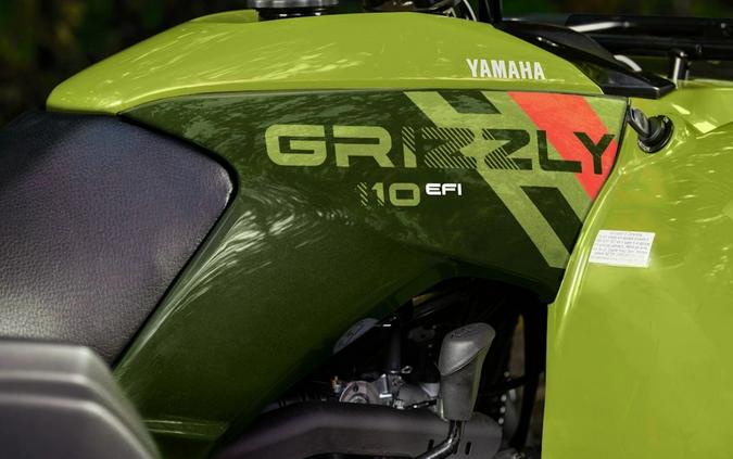 2026 YAMAHA Grizzly 110 Tactical Green / Acid Green - 006130