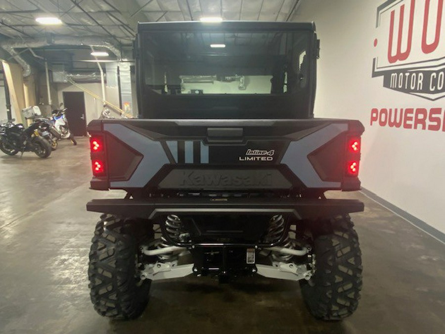 2025 Kawasaki RIDGE® XR Crew Limited HVAC - Metallic Bluish Gray