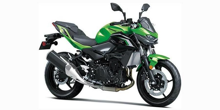 2024 Kawasaki Z500 ABS - Candy Lime Green/Metallic Flat Spark Black/Metallic Graphite Gray