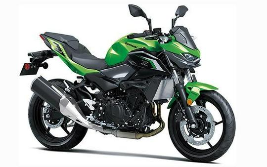 2024 Kawasaki Z500 ABS - Candy Lime Green/Metallic Flat Spark Black/Metallic Graphite Gray