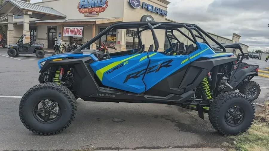 New 2024 POLARIS RZR TURBO R 4 PREMIUM VELOCITY BLUE