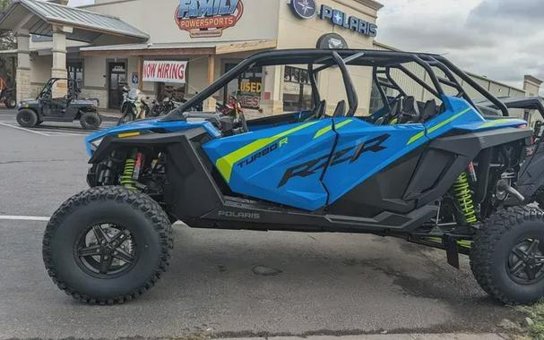 New 2024 POLARIS RZR TURBO R 4 PREMIUM VELOCITY BLUE