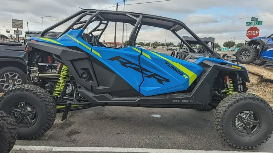 New 2024 POLARIS RZR TURBO R 4 PREMIUM VELOCITY BLUE