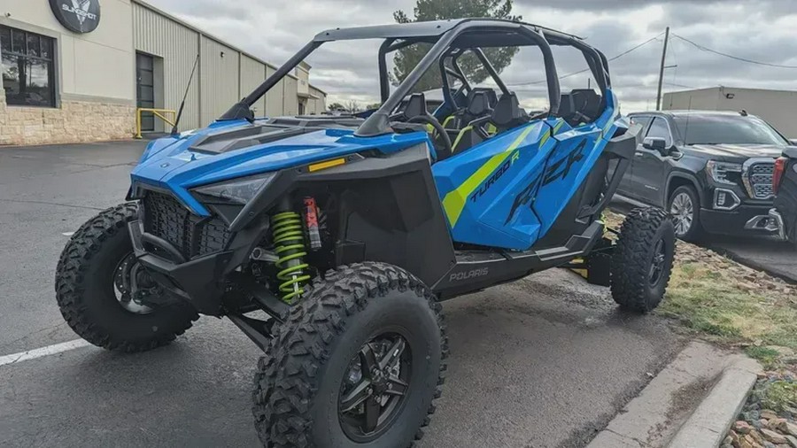 New 2024 POLARIS RZR TURBO R 4 PREMIUM VELOCITY BLUE