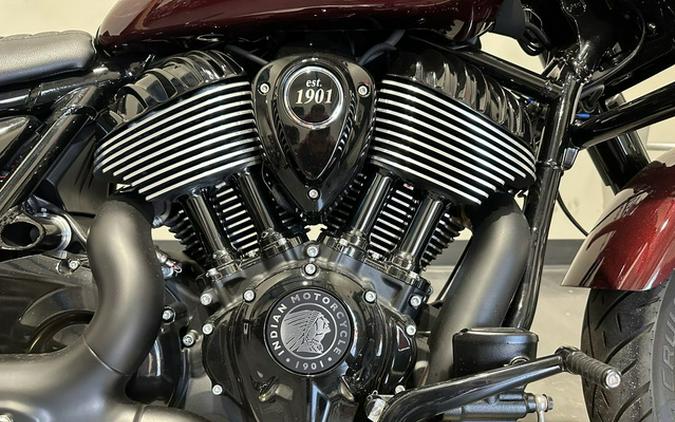 2025 Indian Chief Bobber Dark Horse Maroon Metallic