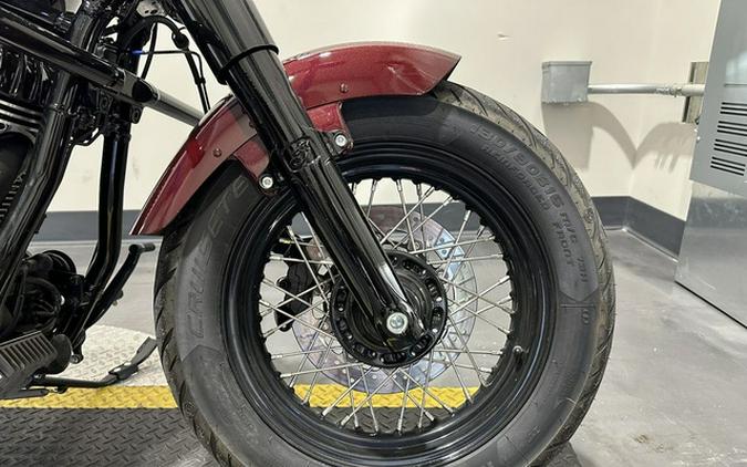 2025 Indian Chief Bobber Dark Horse Maroon Metallic