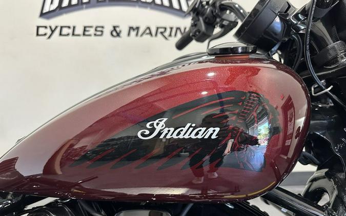2025 Indian Chief Bobber Dark Horse Maroon Metallic