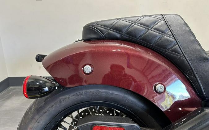 2025 Indian Chief Bobber Dark Horse Maroon Metallic