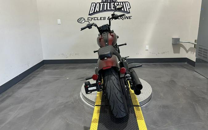 2025 Indian Chief Bobber Dark Horse Maroon Metallic