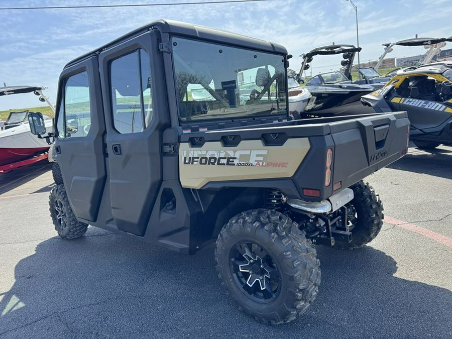 New 2024 CFMOTO UFORCE 1000 XL ALPINE DESERT TAN