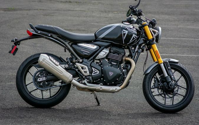 2025 Triumph Speed 400 Phantom Black / Storm Grey
