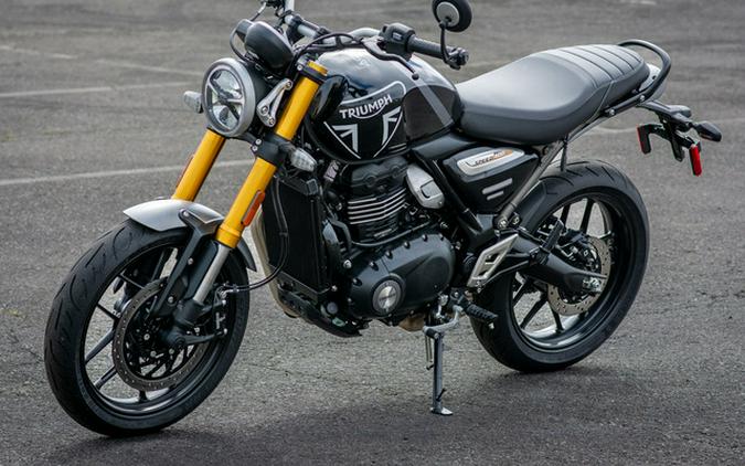 2025 Triumph Speed 400 Phantom Black / Storm Grey