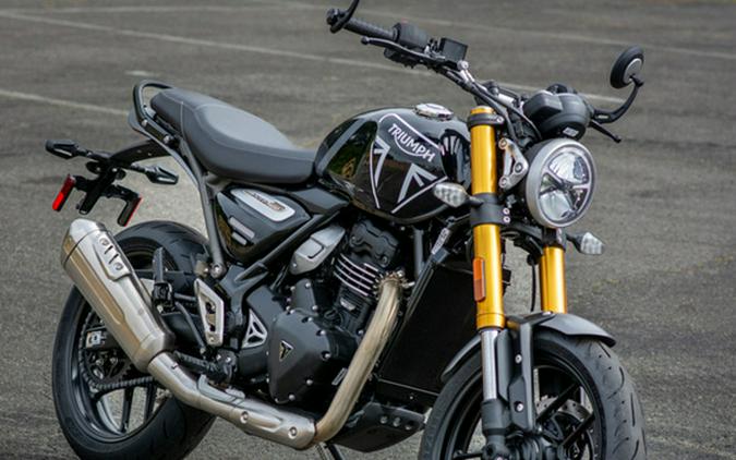 2025 Triumph Speed 400 Phantom Black / Storm Grey