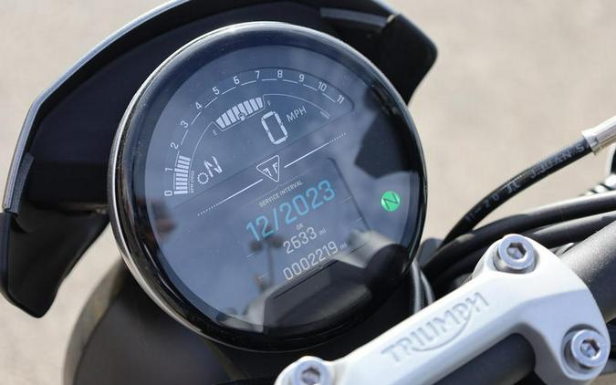 2022 Triumph Trident 660 Silver Ice Diablo Red