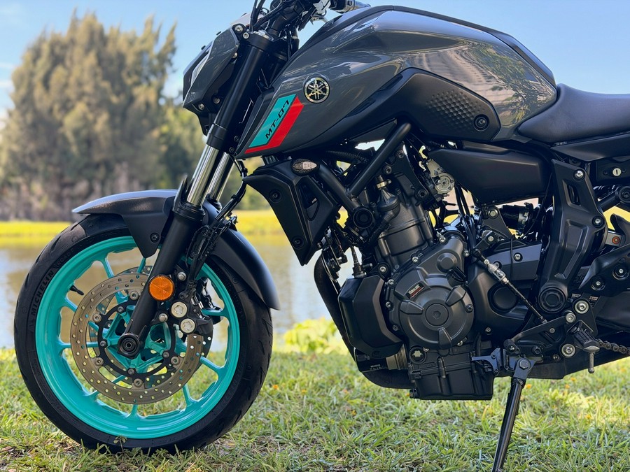 2022 Yamaha Motor Corp., USA MT-07