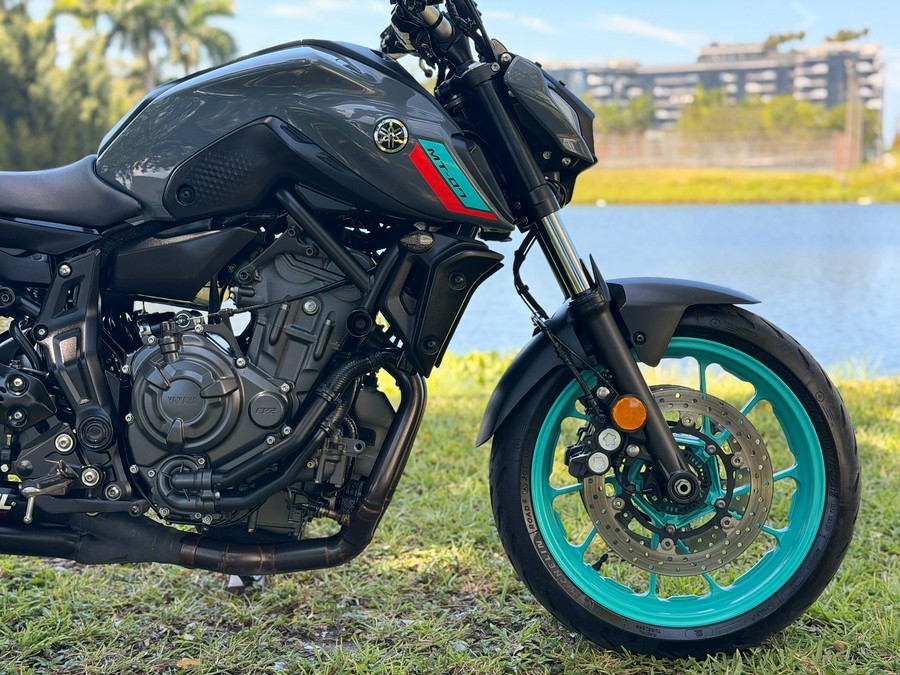 2022 Yamaha Motor Corp., USA MT-07