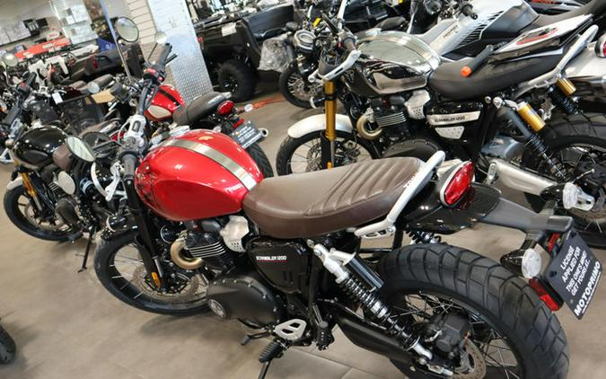 2024 Triumph Scrambler 1200 X Carnival Red