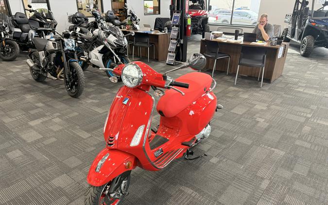 2026 Vespa Primavera 50 Red