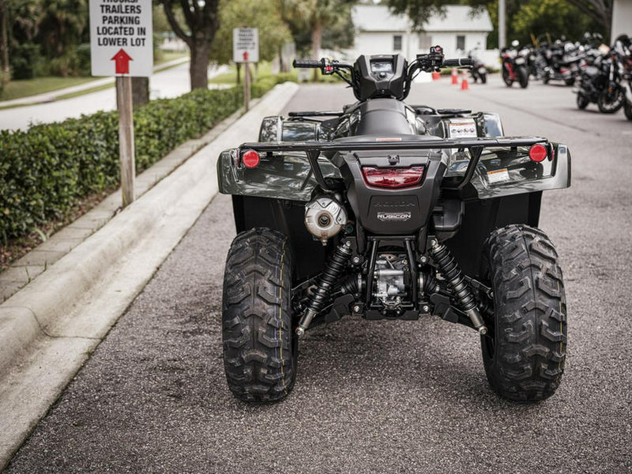 2024 Honda® FourTrax Foreman Rubicon 4x4 EPS Black Forest Green