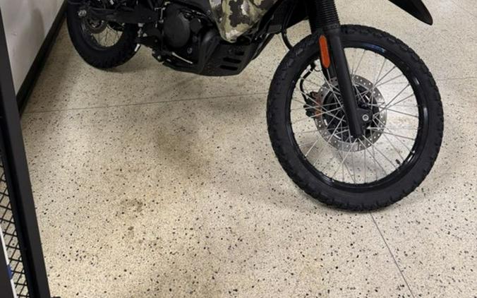 2025 Kawasaki KLR®650 Adventure ABS Cypher Camo Beige