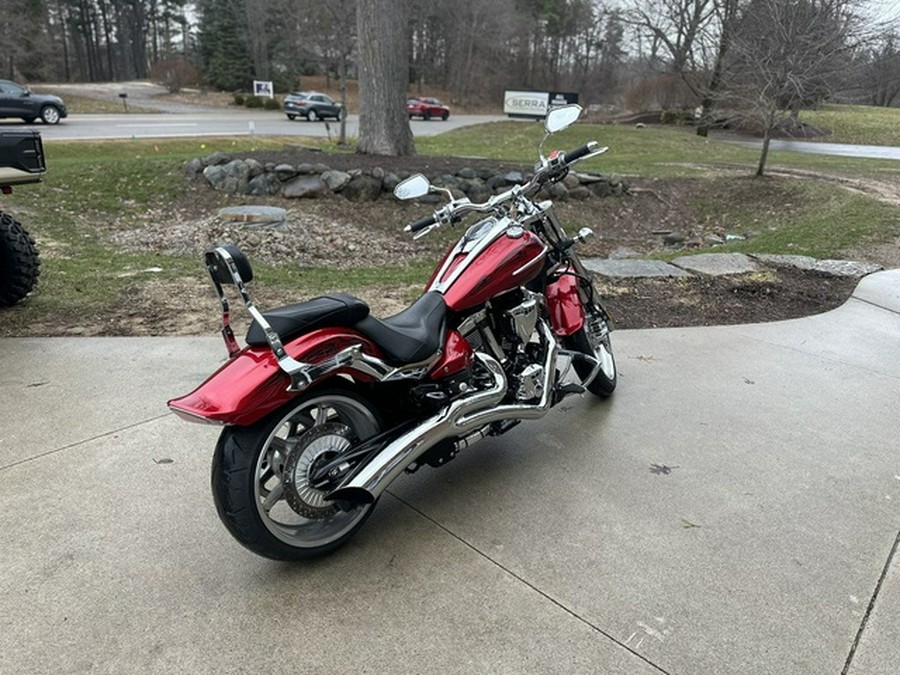 2008 Yamaha Raider S Candy Red W/Flames