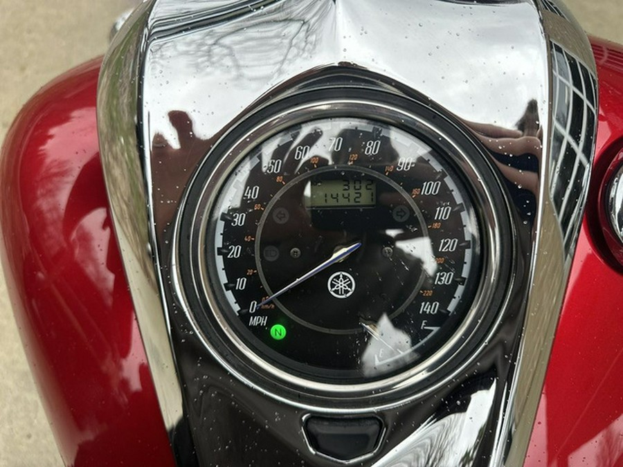 2008 Yamaha Raider S Candy Red W/Flames