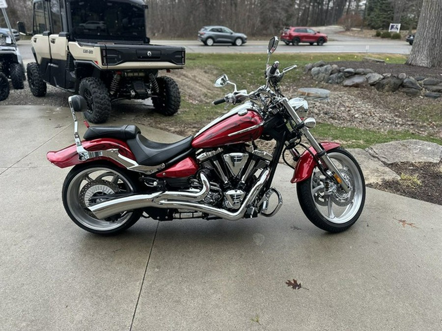 2008 Yamaha Raider S Candy Red W/Flames