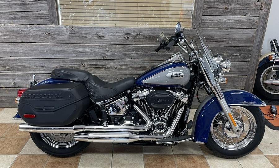 2023 HarleyDavidson Heritage Classic Billiard Blue/Billiard Gray for