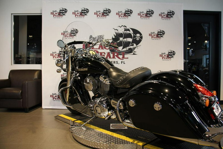 2018 Indian Motorcycle® Springfield® ABS Thunder Black
