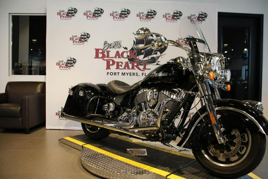 2018 Indian Motorcycle® Springfield® ABS Thunder Black