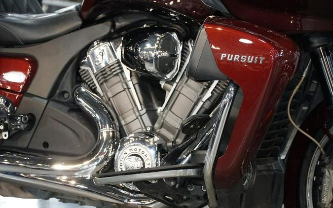2022 Indian Motorcycle® Pursuit Limited Maroon Metallic/Crimson Metallic