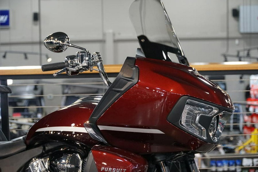 2022 Indian Motorcycle® Pursuit Limited Maroon Metallic/Crimson Metallic