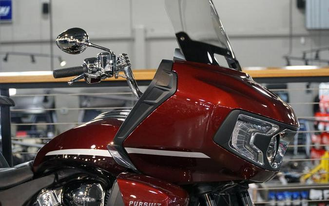 2022 Indian Motorcycle® Pursuit Limited Maroon Metallic/Crimson Metallic