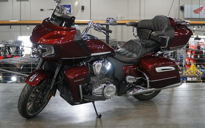 2022 Indian Motorcycle® Pursuit Limited Maroon Metallic/Crimson Metallic