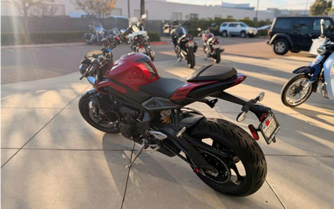 2025 Triumph Street Triple 765 RS Carnival Red RS