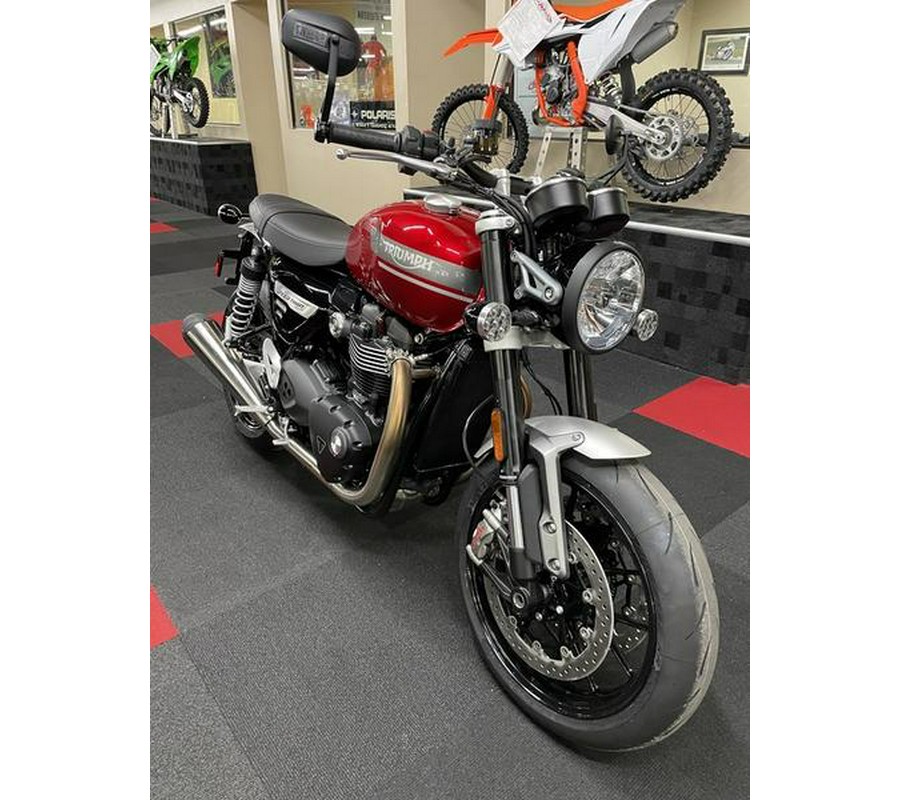 2023 Triumph Speed Twin 1200 Red Hopper