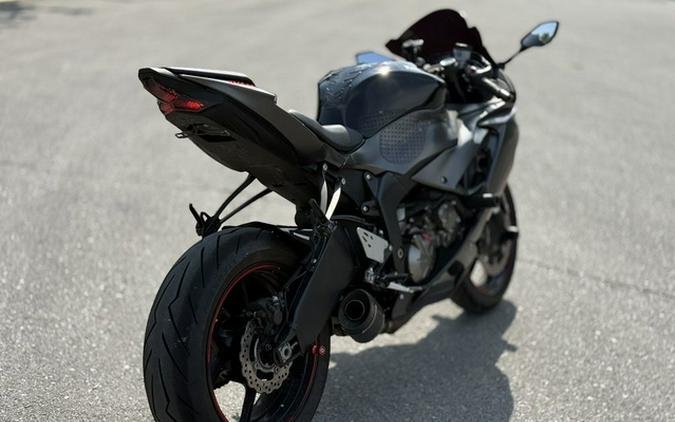 2023 Kawasaki Ninja ZX-6R ABS Metallic Matte Graphenesteel Gray / Black KRT Edition