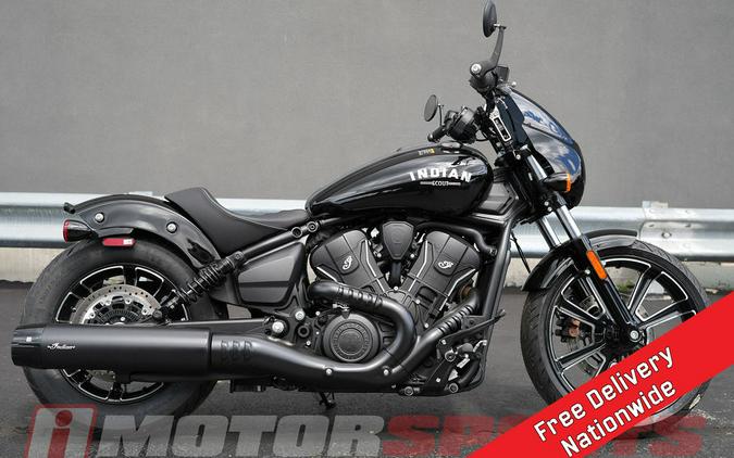 2026 Indian Motorcycle Sport Scout Black Metallic