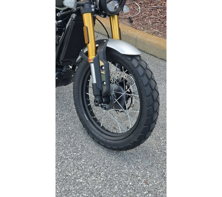 2026 Triumph Scrambler 900 Matt khaki green